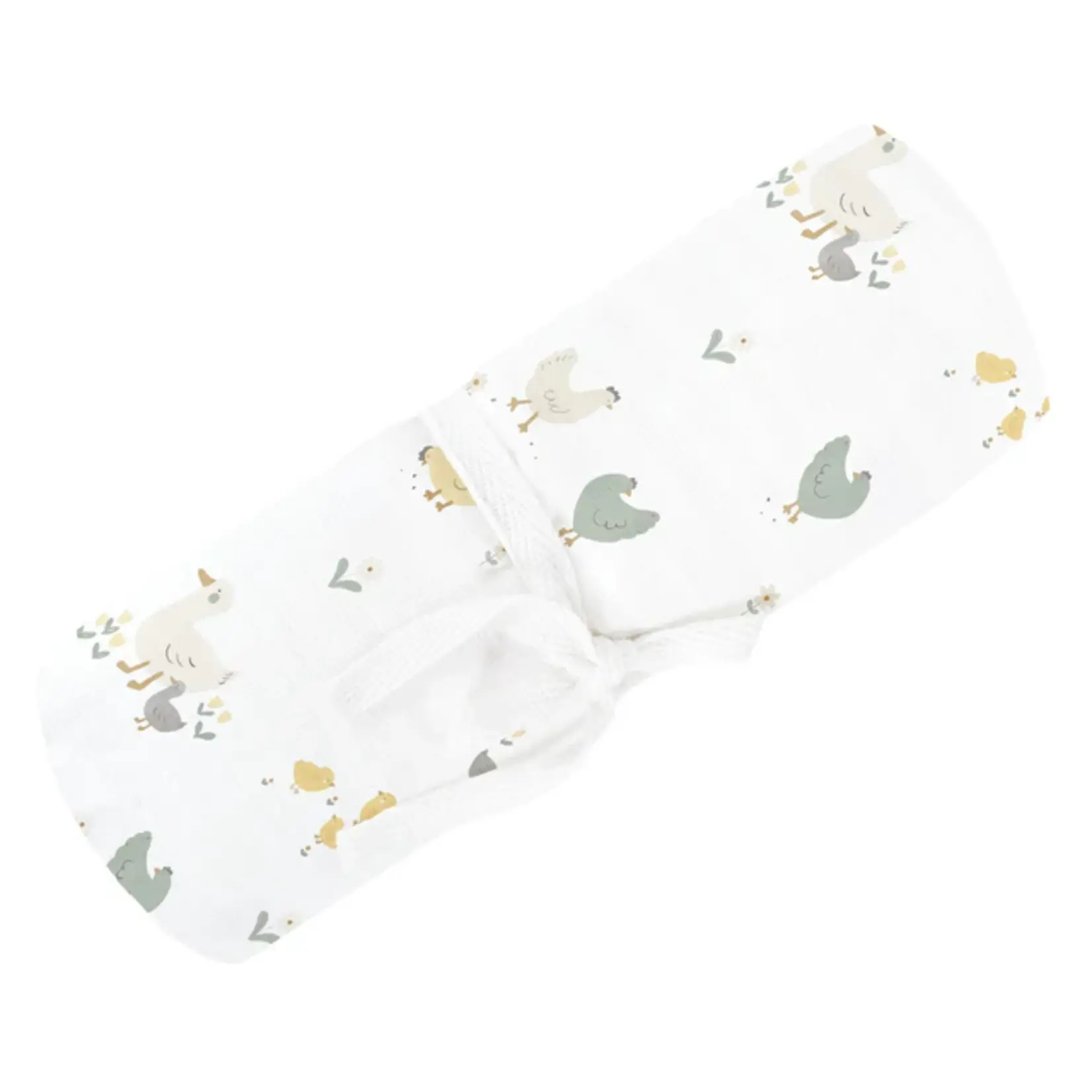 Perlimpinpin PERLIMPINPIN - Cotton muslin blanket 'Hens'