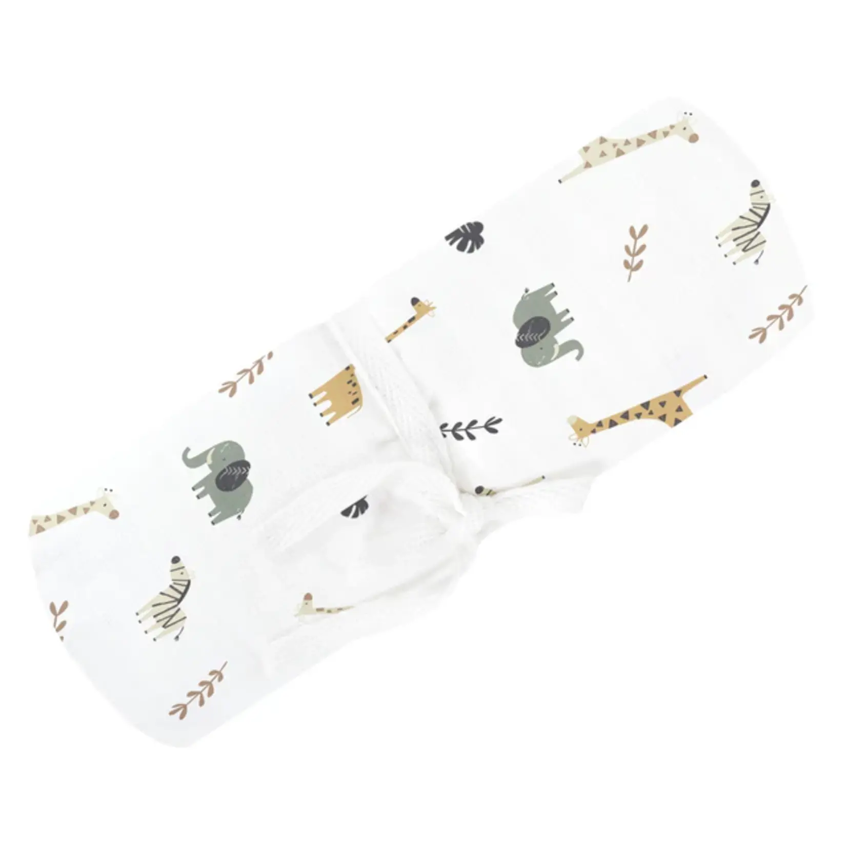Perlimpinpin PERLIMPINPIN - 'Safari' Cotton Muslin Blanket