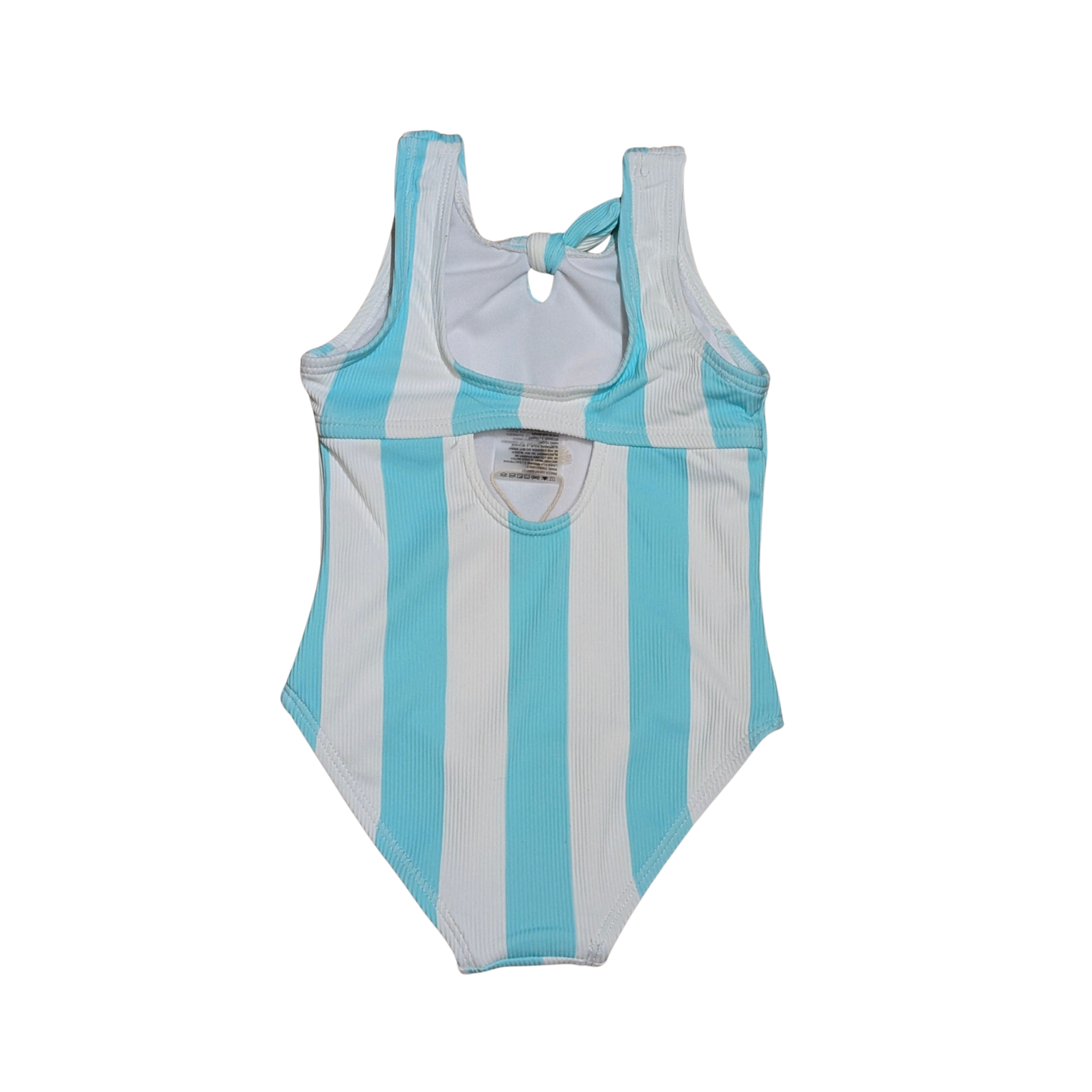Mandarine & Co. MANDARINE & CO. - One-piece striped bathing suit with lobster print