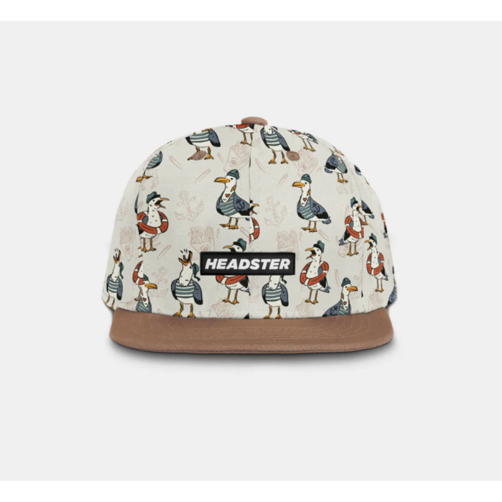 Headster Kids HEADSTER - Casquette 'Captain Seagull Snapback - White Sand'