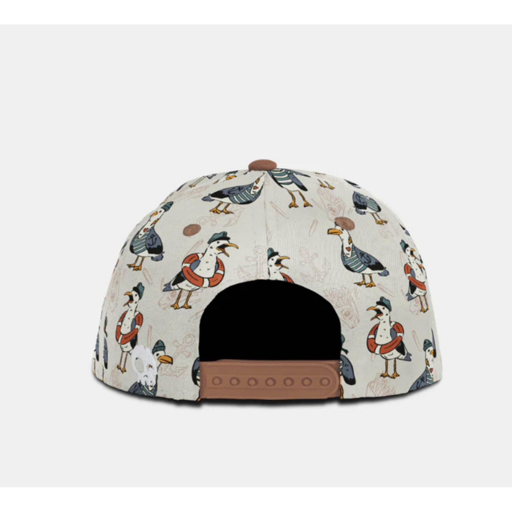 Headster Kids HEADSTER - Casquette 'Captain Seagull Snapback - White Sand'
