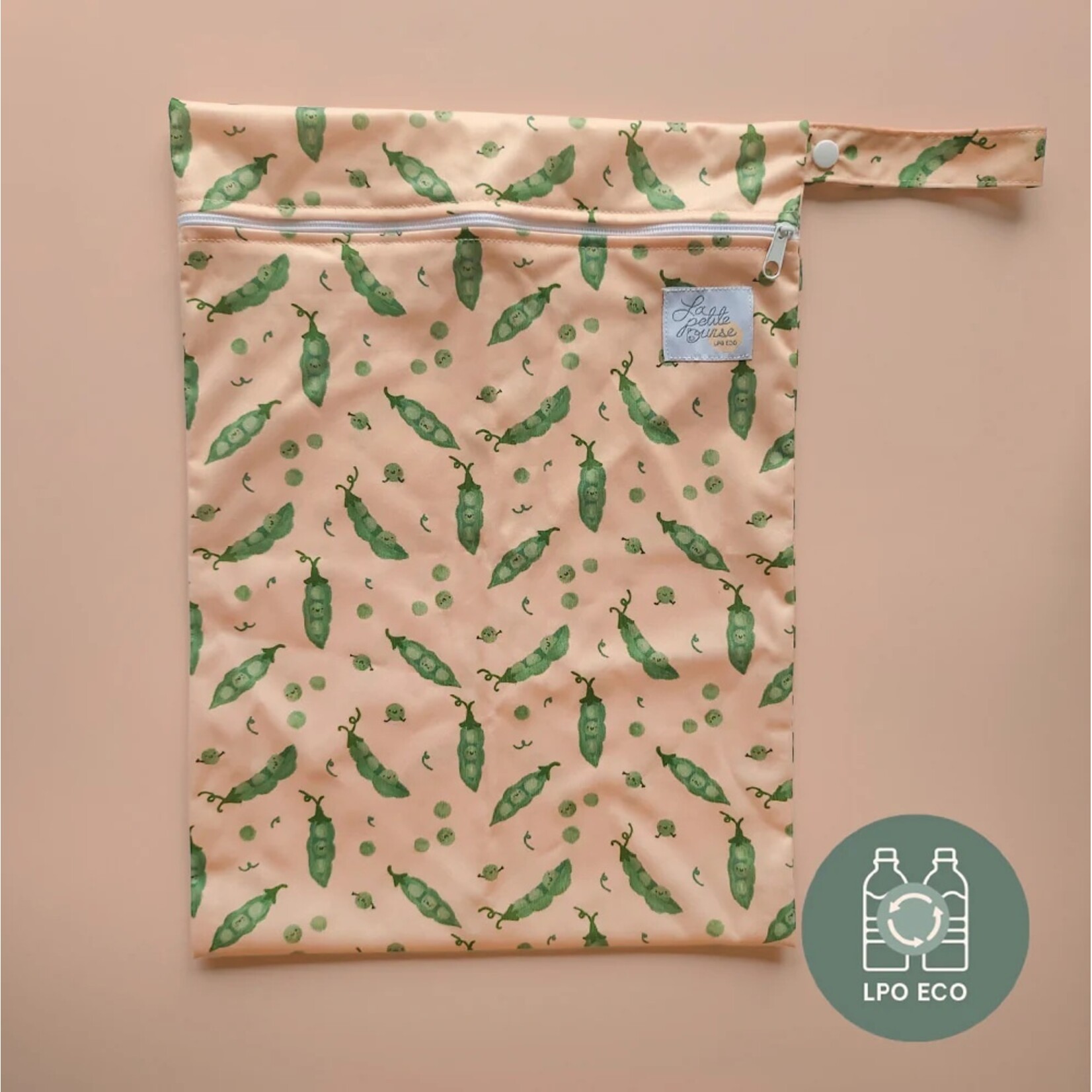 La Petite Ourse LA PETITE OURSE - Sac de transport 'Pois vert'