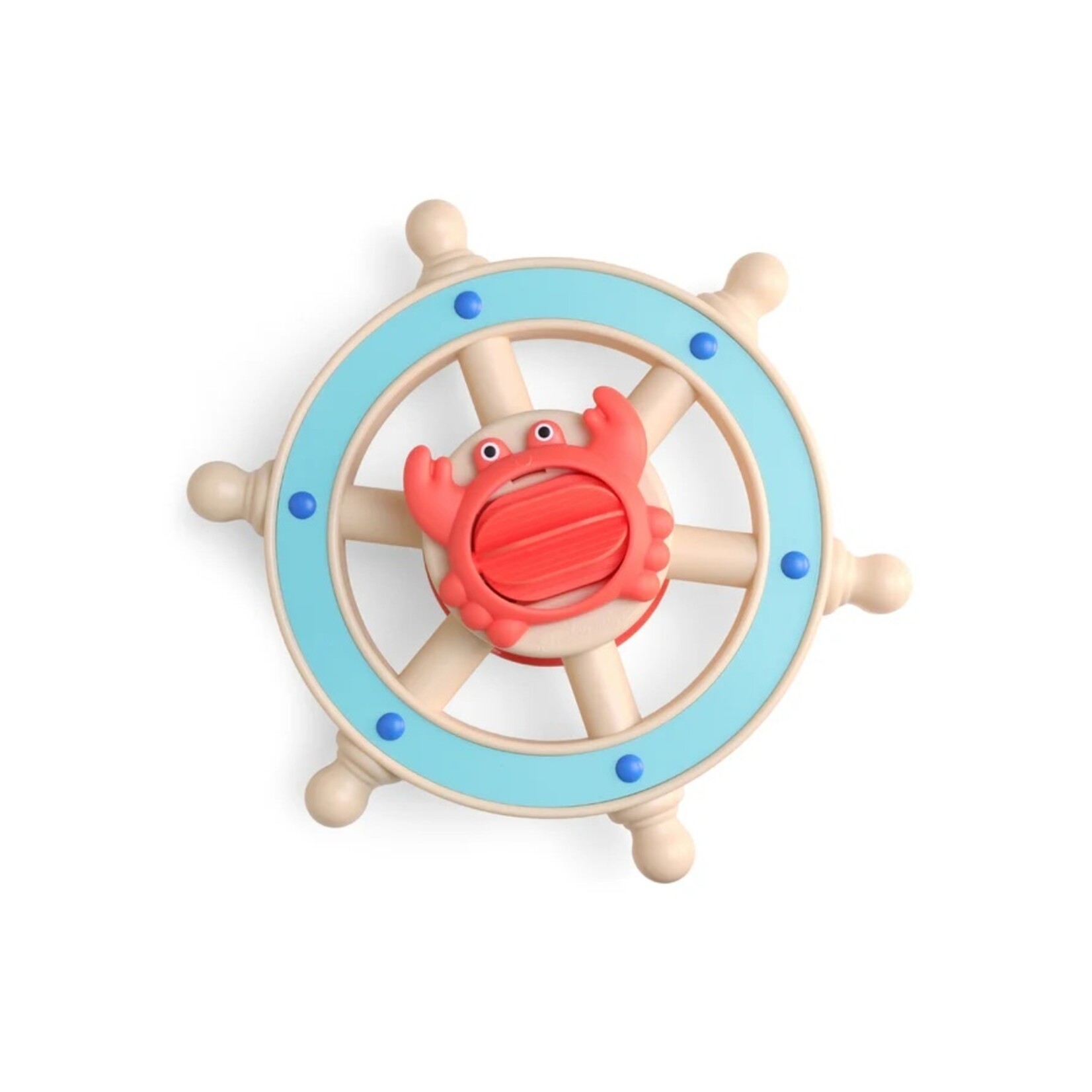 Itzy Ritzy ITZY RITZY - Jouet de bain rotatif crabe avec ventouse - 'Itzy Captain'