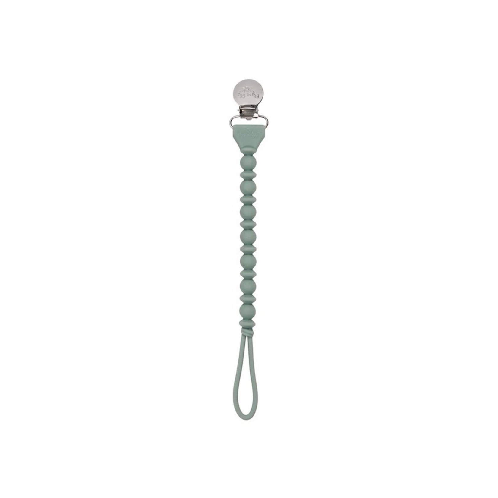 Itzy Ritzy ITZY RITZY - Attache-suce en silicone - Succulente verte - 'Sweetie Strap'