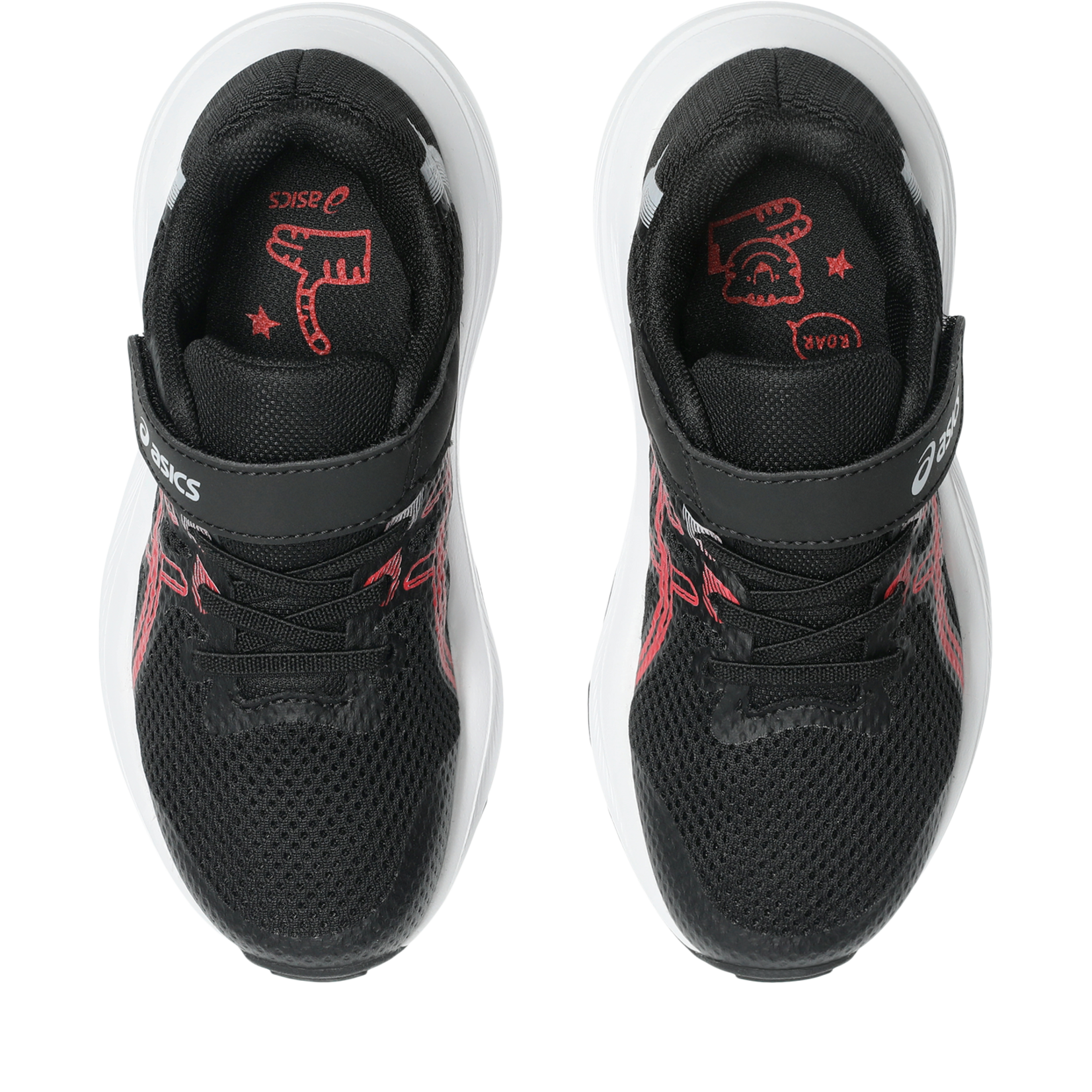 Asics ASICS - Chaussures de sport 'Contend 10 PS' - 'Black/Speed red'