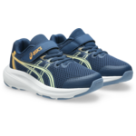 Asics ASICS - Sports shoes 'Contend 10 PS' - 'Independence blue/Orange glow'