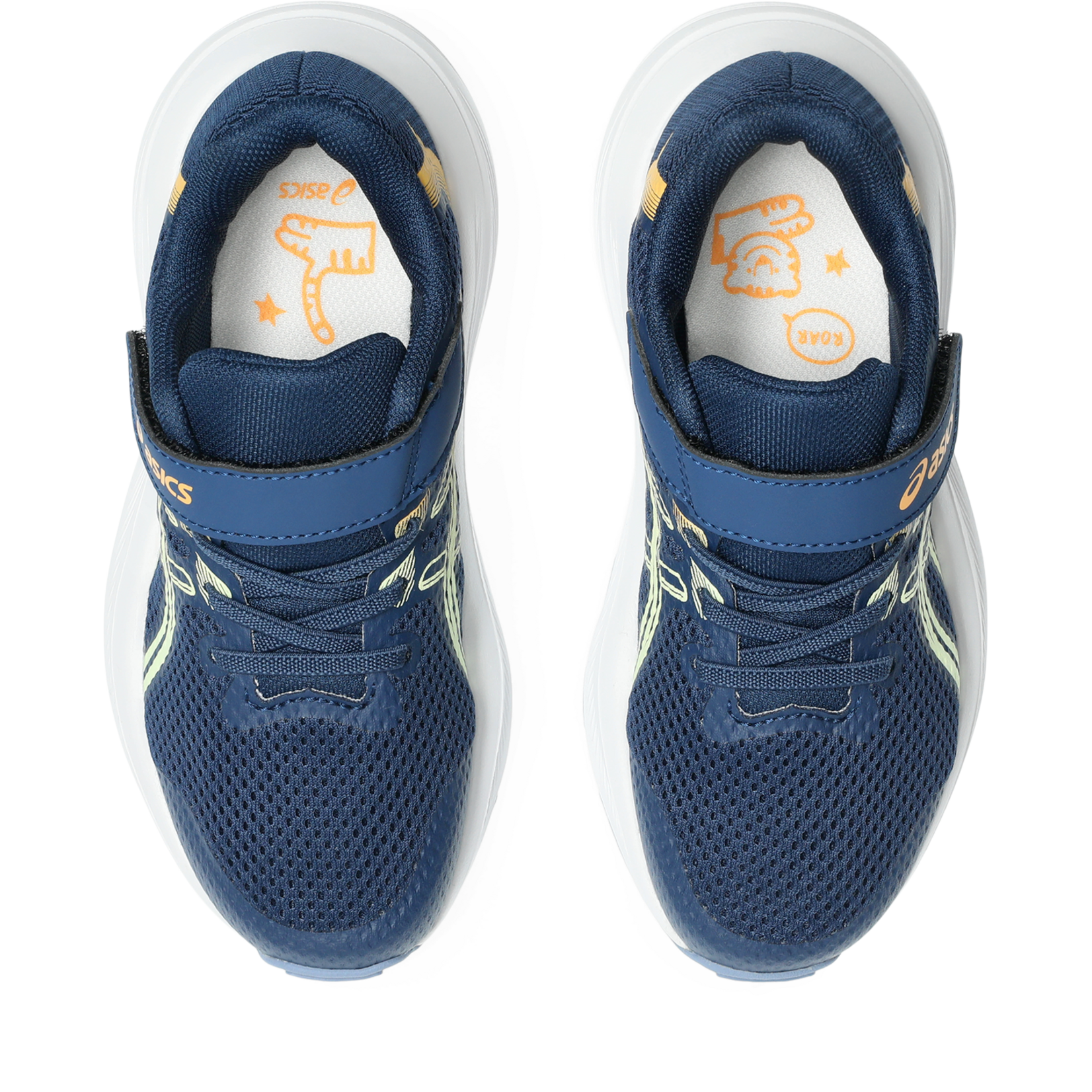 Asics ASICS - Chaussures de sport 'Contend 10 PS' - 'Independence blue/Orange glow'