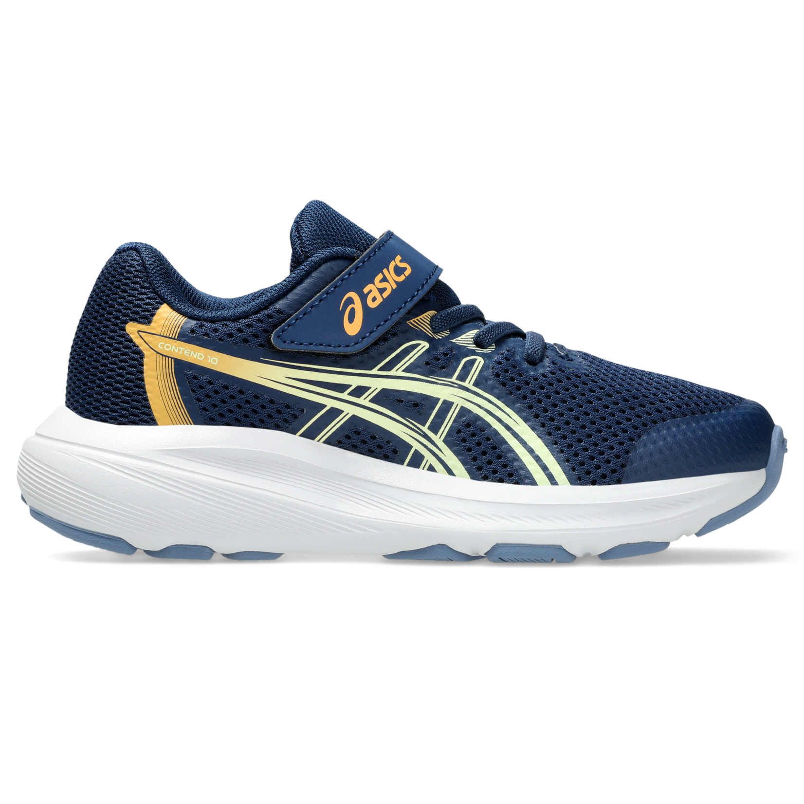 Asics ASICS - Chaussures de sport 'Contend 10 PS' - 'Independence blue/Orange glow'