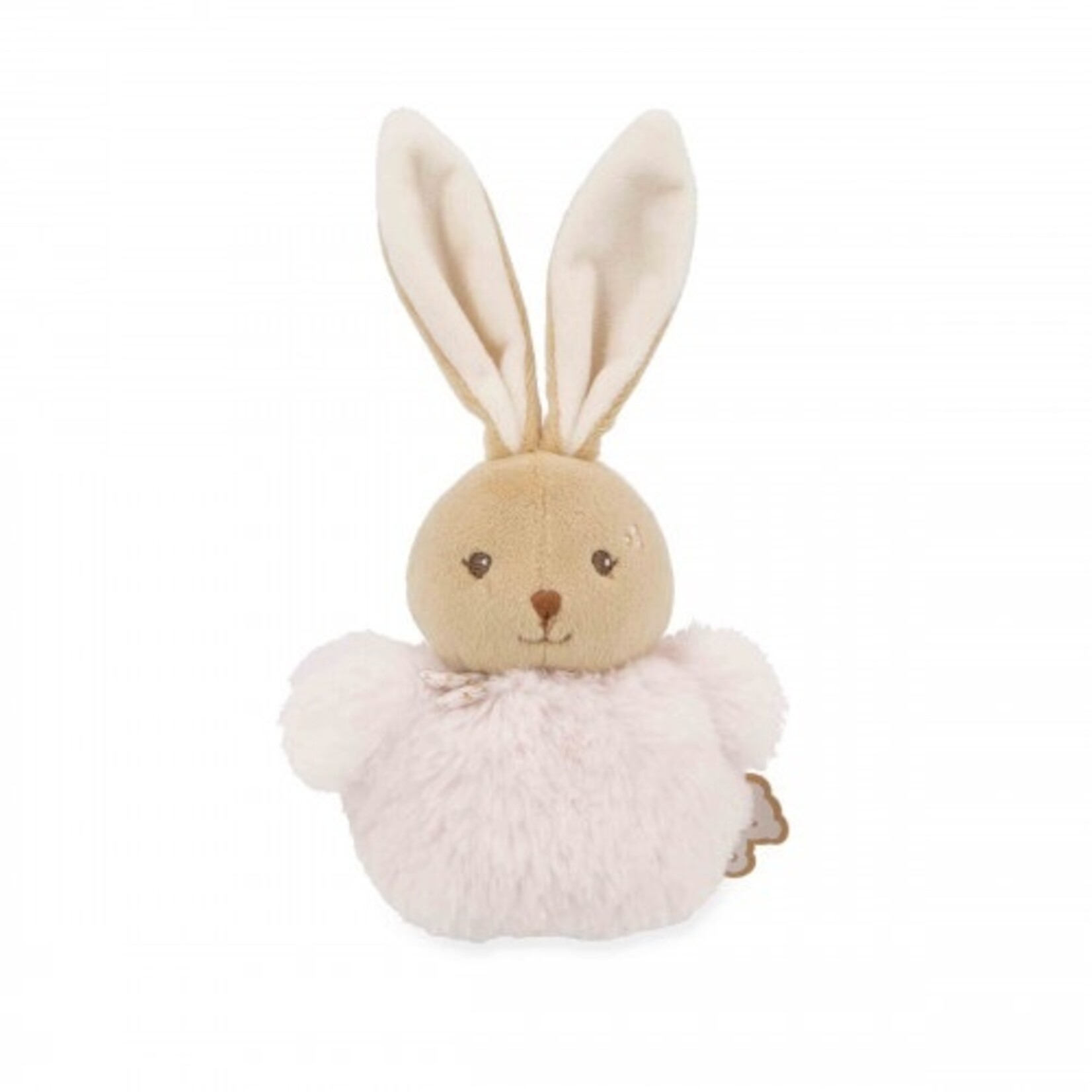 Kaloo KALOO - 'Timeless' Pink Rabbit Pompom Plush Toy - 10 cm