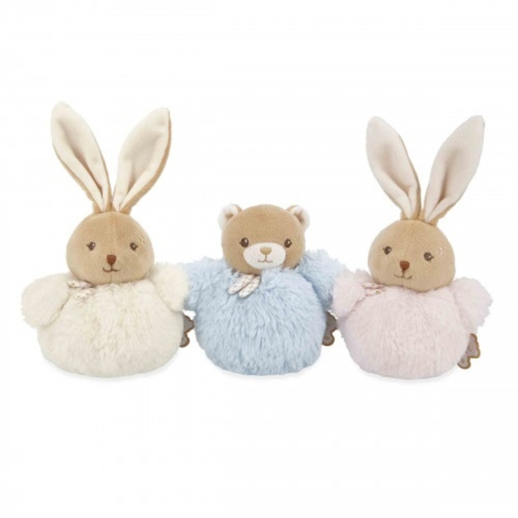 Kaloo KALOO - Peluche Pompon lapin Rose 'Intemporel' - 10 cm