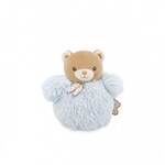 Kaloo KALOO - Peluche Pompon ours Bleu 'Intemporel' - 10 cm