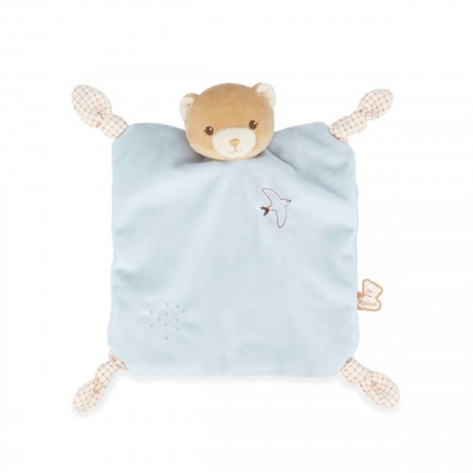 Kaloo KALOO - Peluche Doudou ours Bleu 'Intemporel'