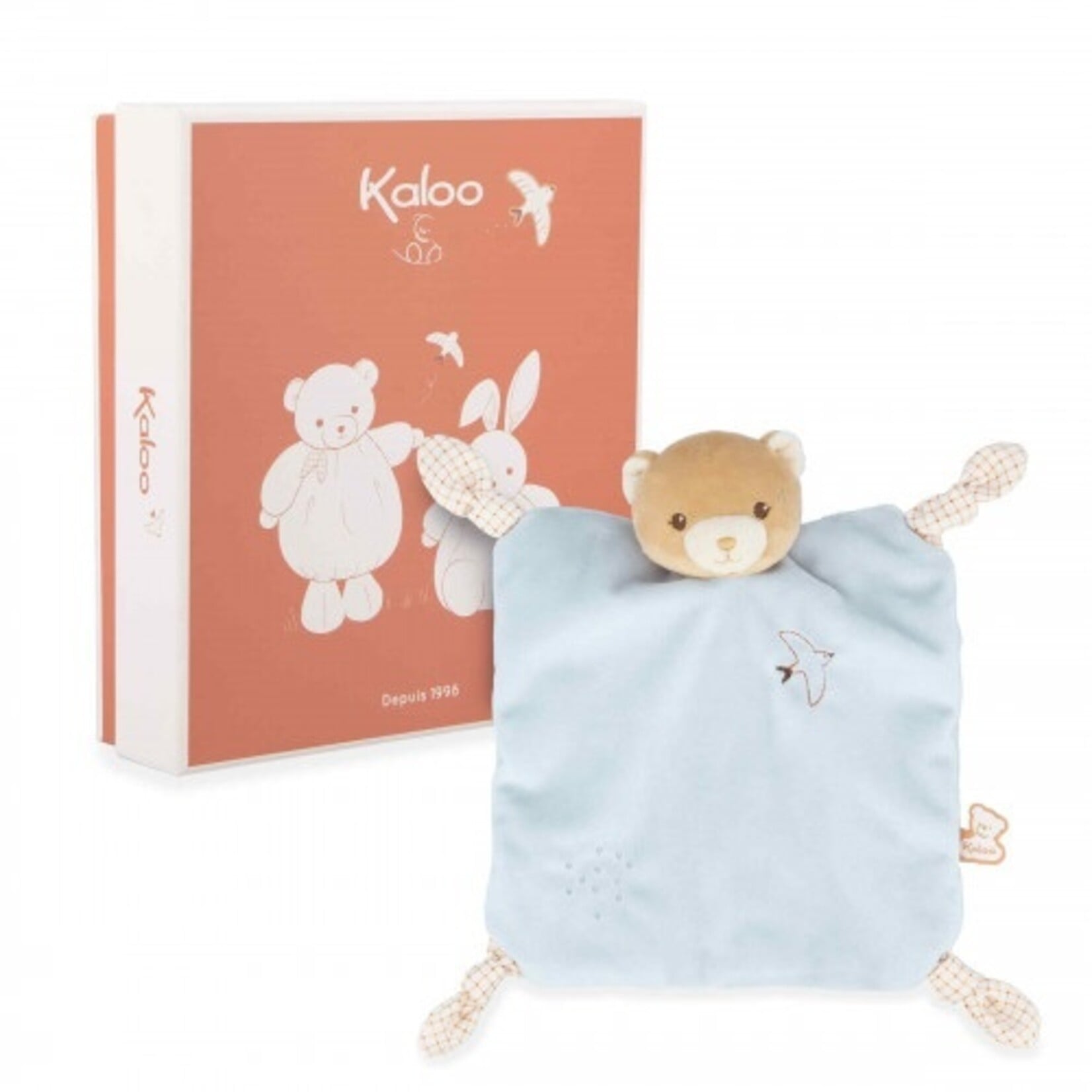 Kaloo KALOO - Timeless Blue Bear Plush Toy