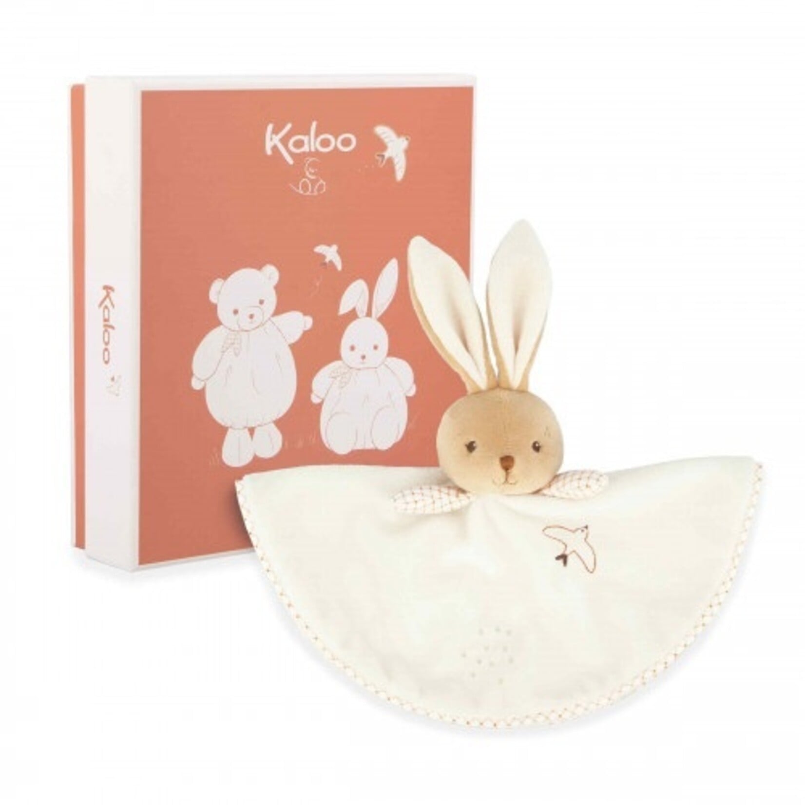 Kaloo KALOO - Round Cream Rabbit Plush Toy 'Timeless'