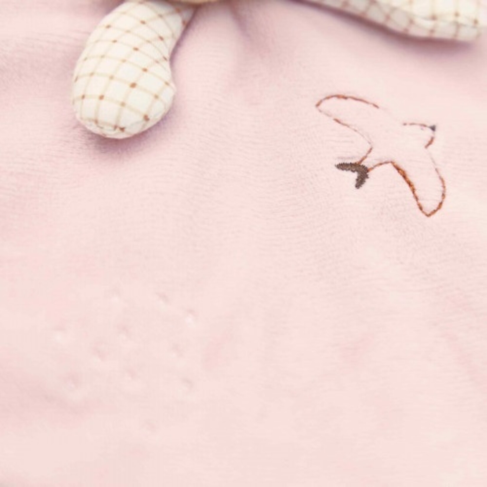 Kaloo  KALOO - Round Pink Rabbit Plush Toy 'Timeless'
