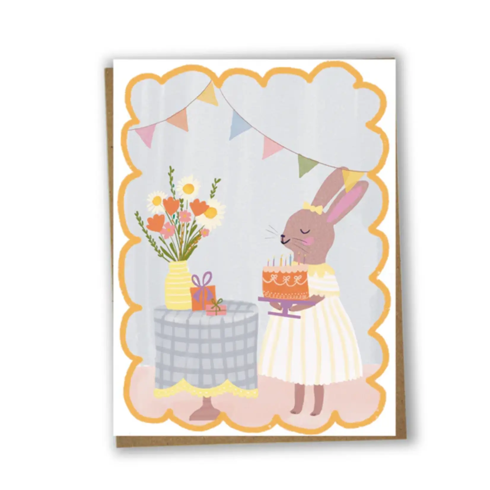 Lili Graffiti LILI GRAFFITI - Carte d’anniversaire illustrée – Lapin