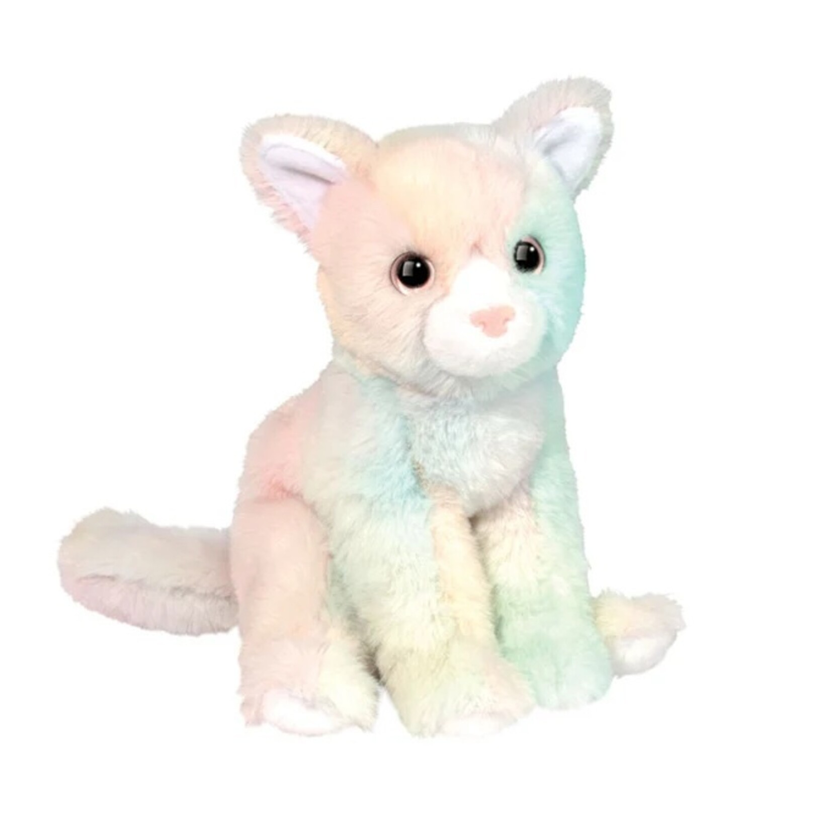 Douglas Cuddle Toys DOUGLAS - Peluche de mini chat multicolore doux 'Pixie'
