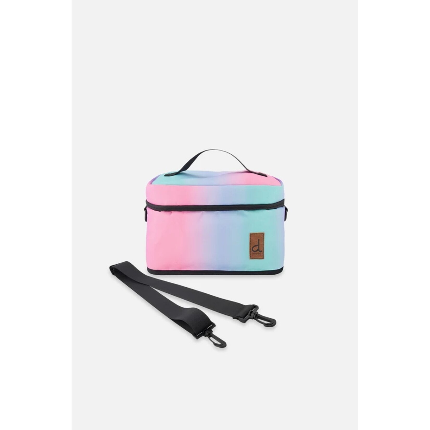 Deux par Deux DEUX PAR DEUX - Blue and mauve gradient lunch box 'Back to School'