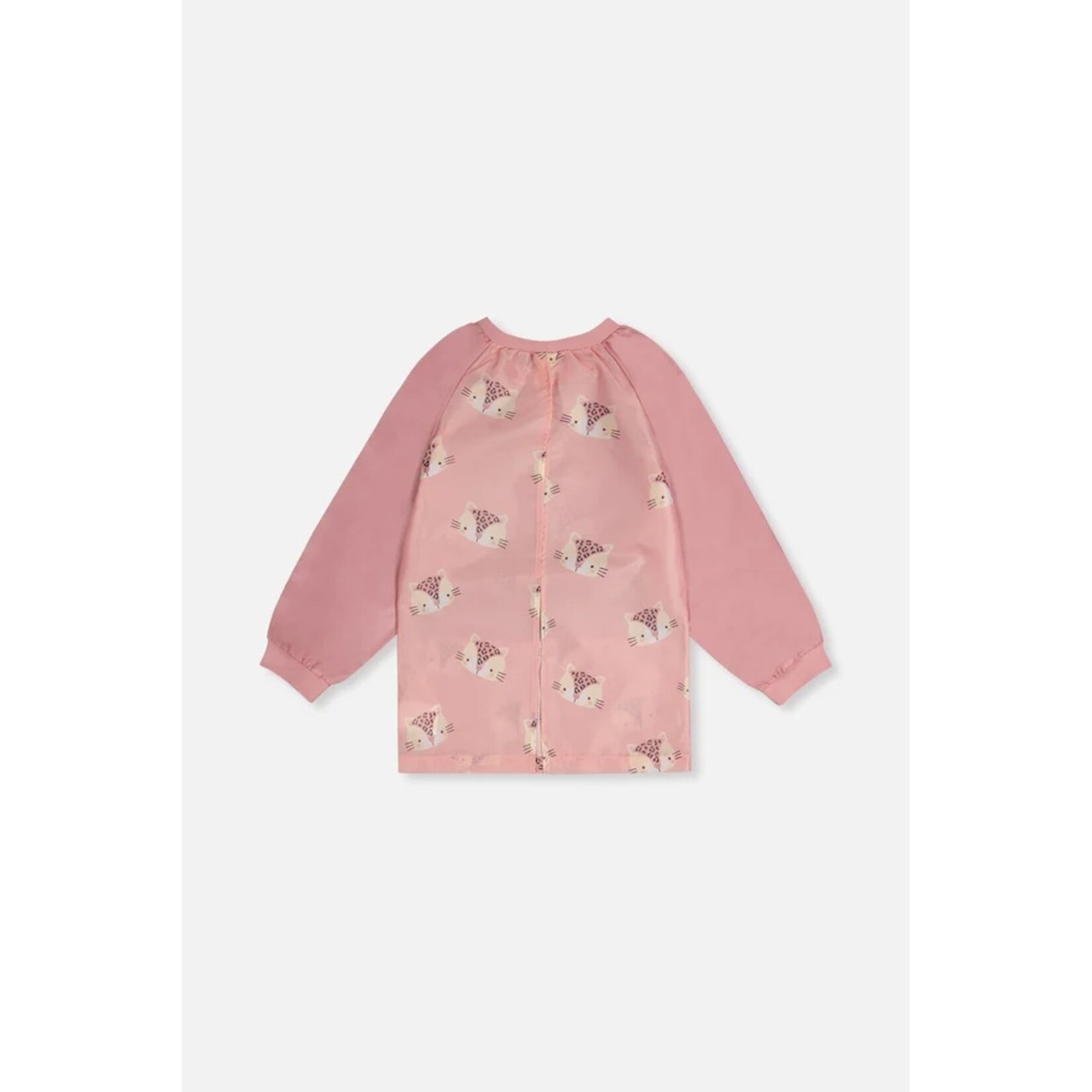 Deux par Deux DEUX PAR DEUX - Tablier scolaire rose avec imprimé léopard