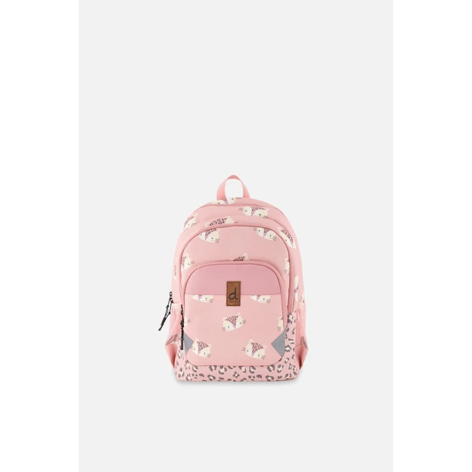 Deux par Deux DEUX PAR DEUX - Sac à dos rose imprimé léopard pour tout-petits