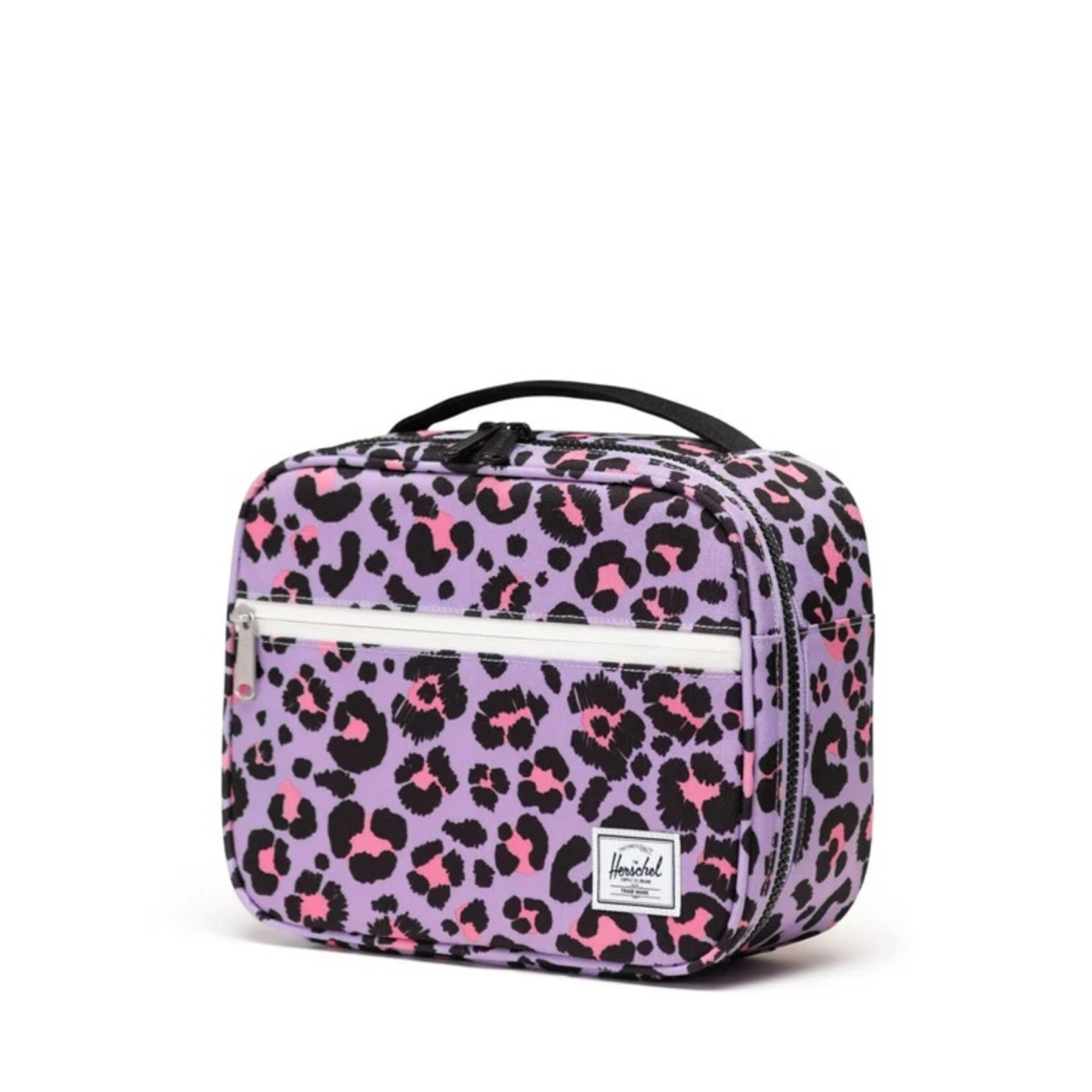 Herschel HERSCHEL - Boite à lunch Pop Quiz 'Scribble Leopard Sachet Pink'