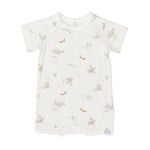 Coccoli COCCOLI - Barboteuse en modal avec motif de lapins