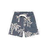 Noppies NOPPIES - Short bleu marin avec imprimé de palmiers et cordon à la taille 8ans