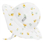 JAN&JUL JAN&JUL - Soft cotton summer hat - Yellow Flower