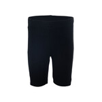 Mandarine & Co. MANDARINE & CO. - Black thigh-high style shorts