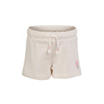 Mandarine & Co. MANDARINE & CO. - Beige shorts with a 'Whitecap grey' floral print