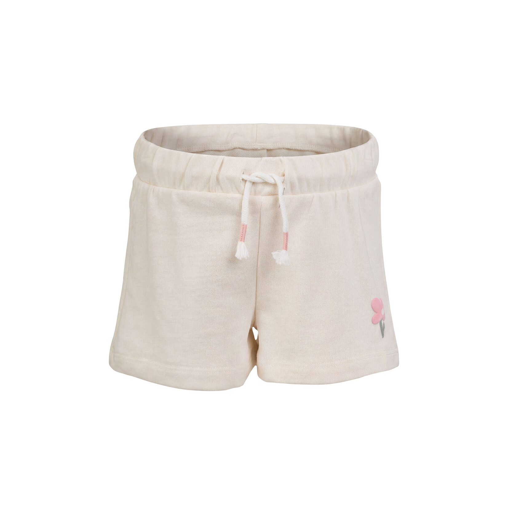 Mandarine & Co. MANDARINE & CO. - Beige shorts with a 'Whitecap grey' floral print