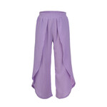 Mandarine & Co. MANDARINE & CO. - Pantalon style évasé lilas 'Orchid'