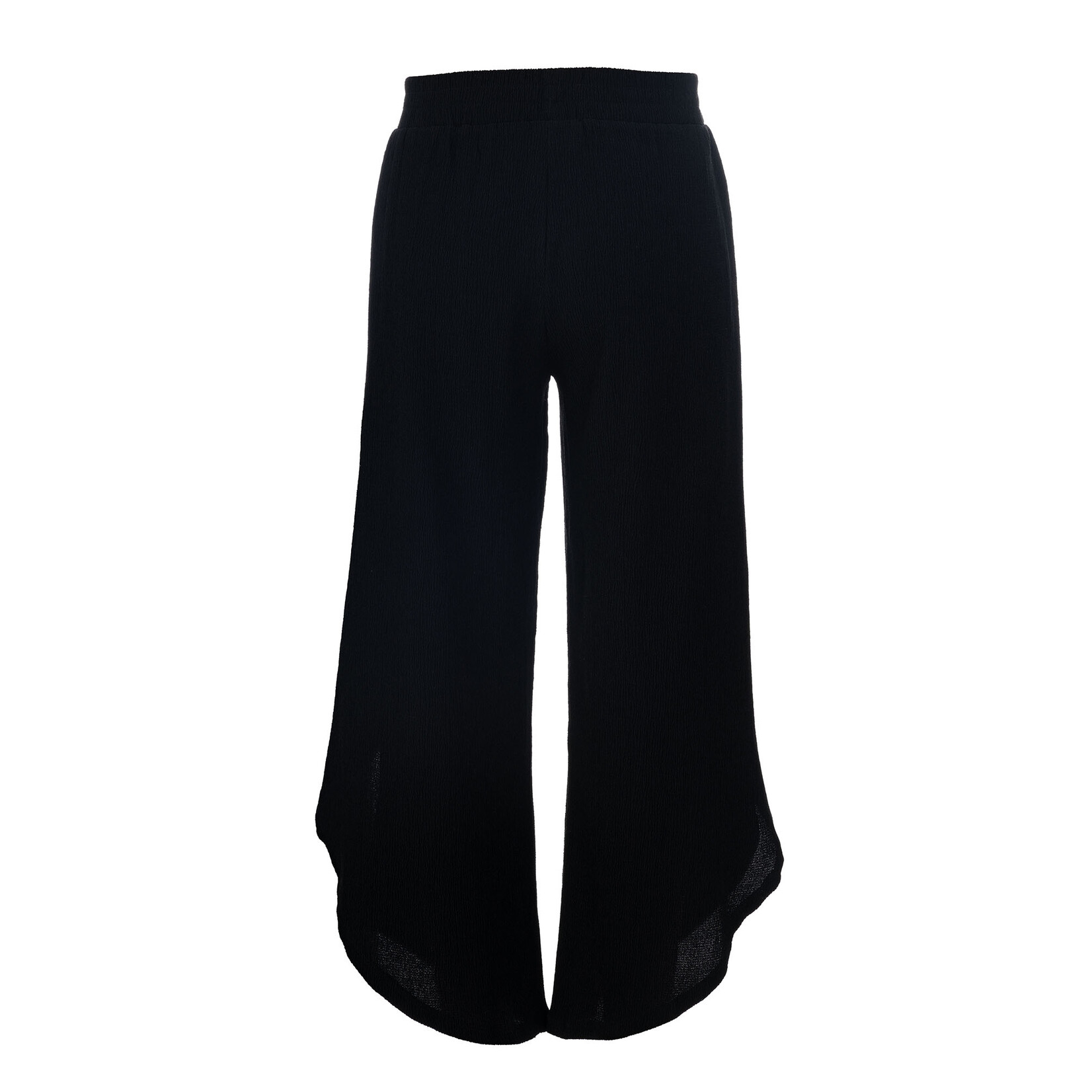 Mandarine & Co.  MANDARINE & CO. - Black flared trousers 'Jet Black'