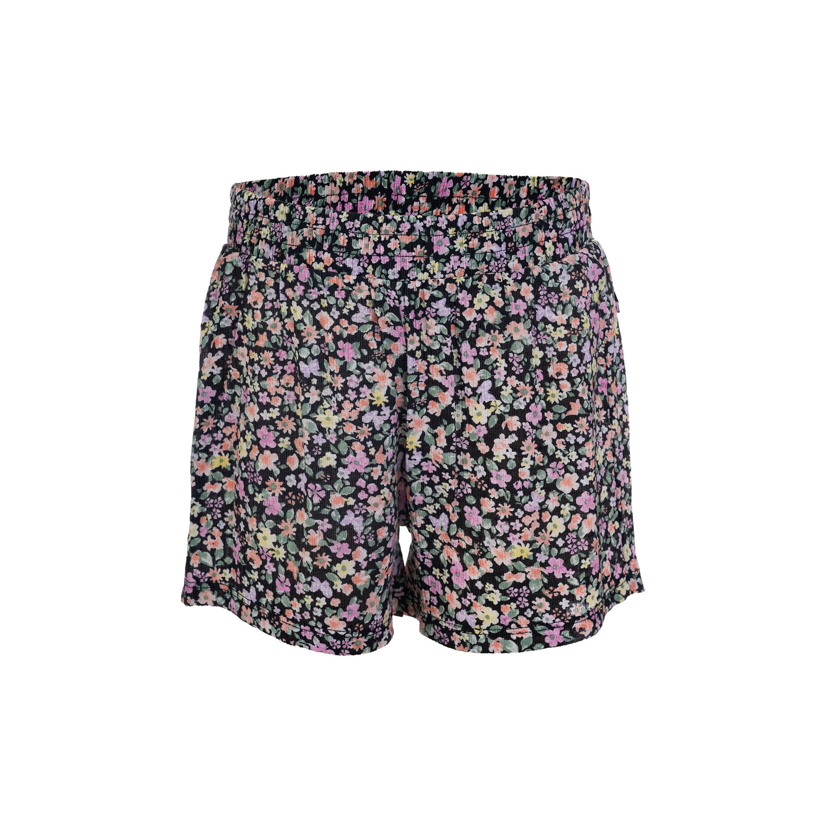 Mandarine & Co. MANDARINE & CO. - Short style évasé noir avec imprimé fleuri'Sweet Pinky'