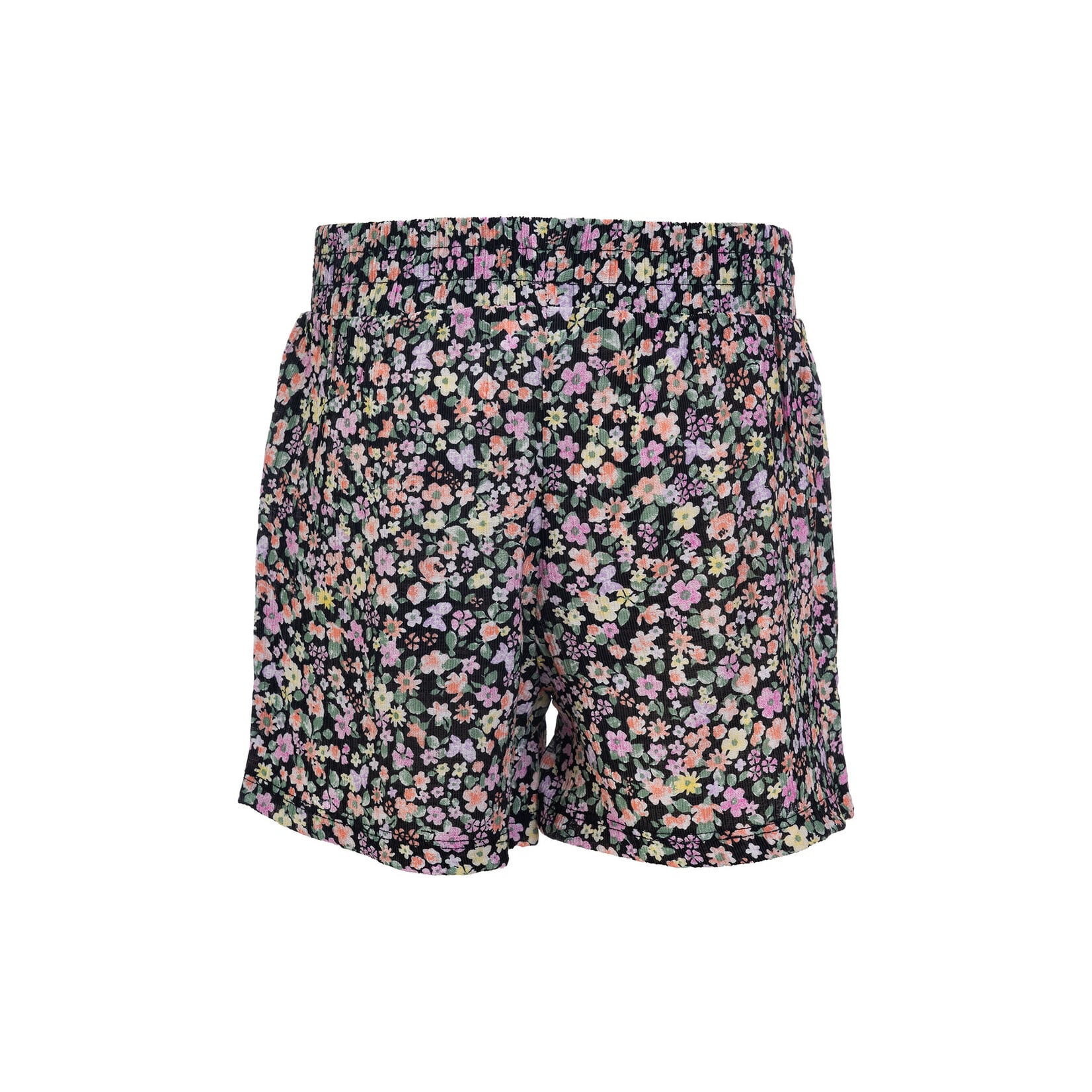 Mandarine & Co. MANDARINE & CO. - Short style évasé noir avec imprimé fleuri'Sweet Pinky'