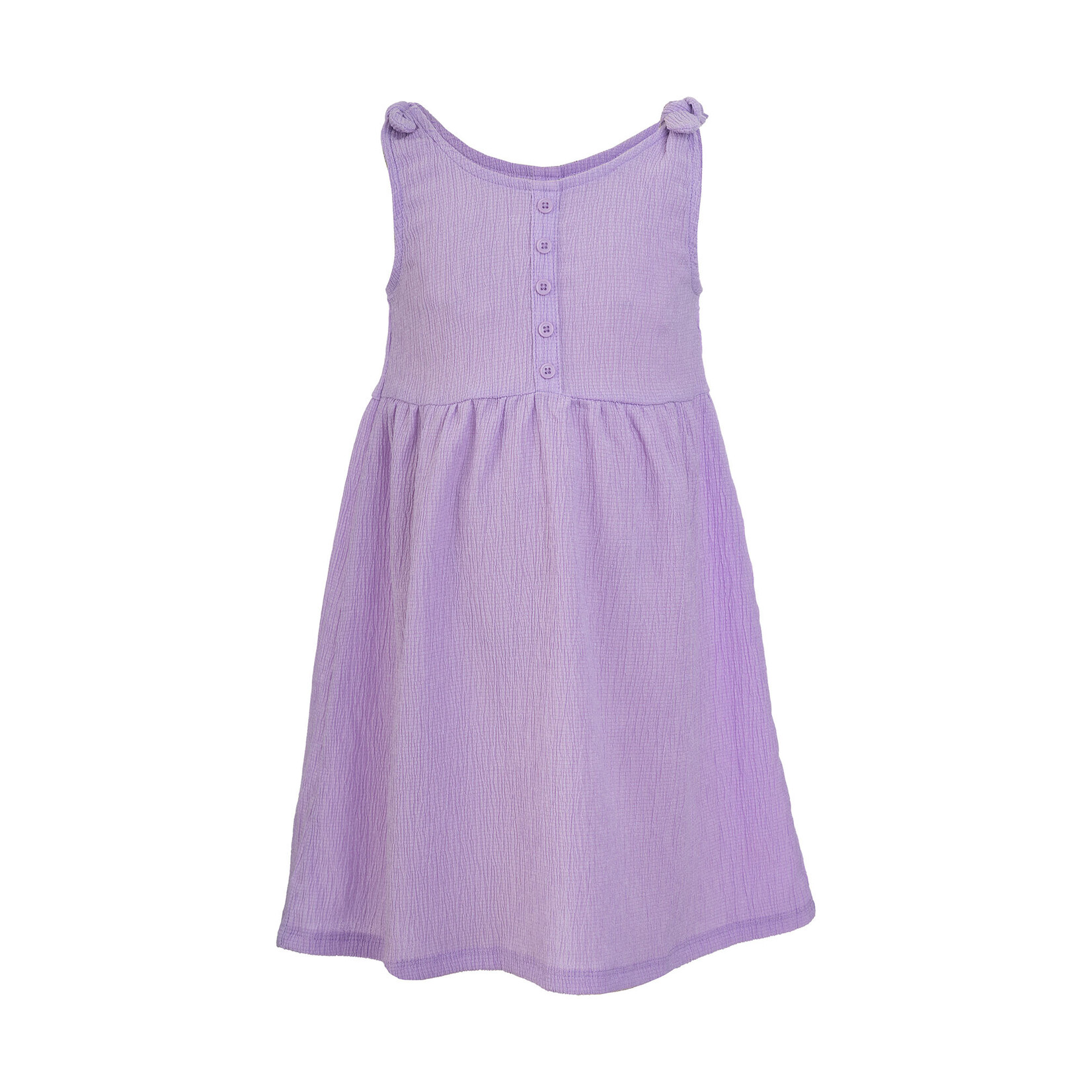 Mandarine & Co. MANDARINE & CO. - Lilac dress with buckles on the shoulders 'Orchid'