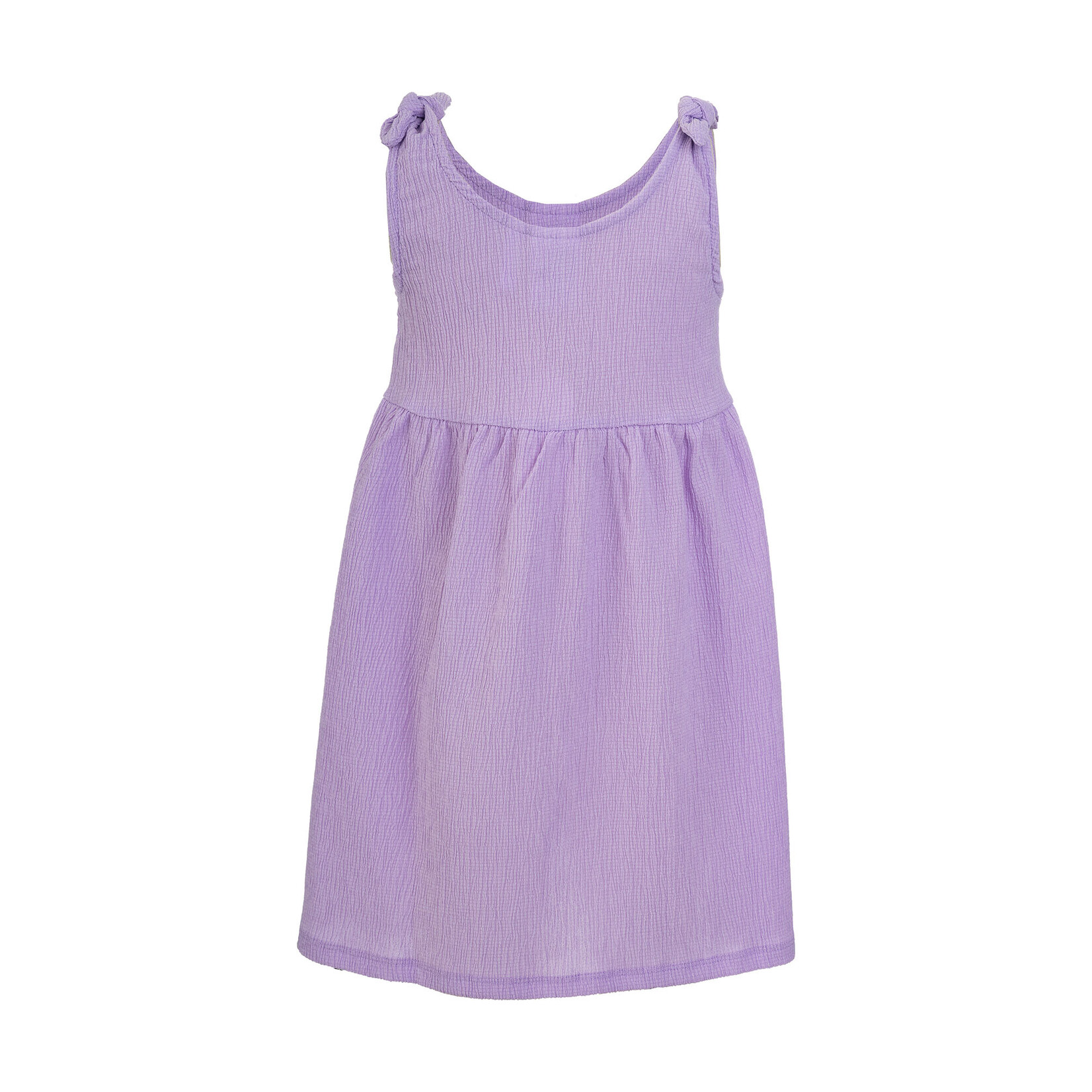Mandarine & Co. MANDARINE & CO. - Lilac dress with buckles on the shoulders 'Orchid'