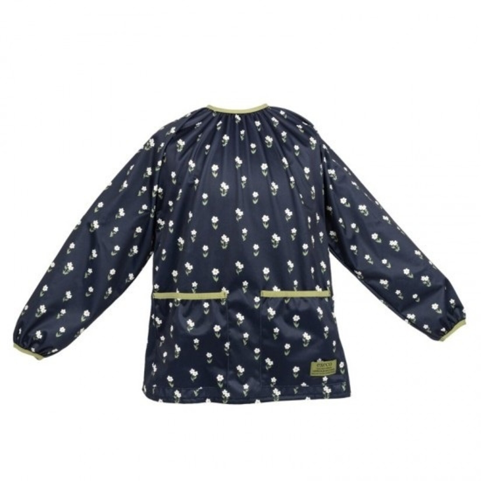 GEOCAN GEOCAN (Execo) - Navy blue art apron with floral print
