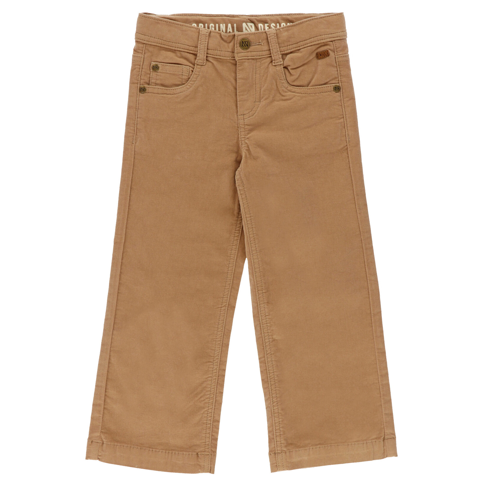 Nanö NANÖ - Pantalon beige en corduroy extensible 'Au Galop!'