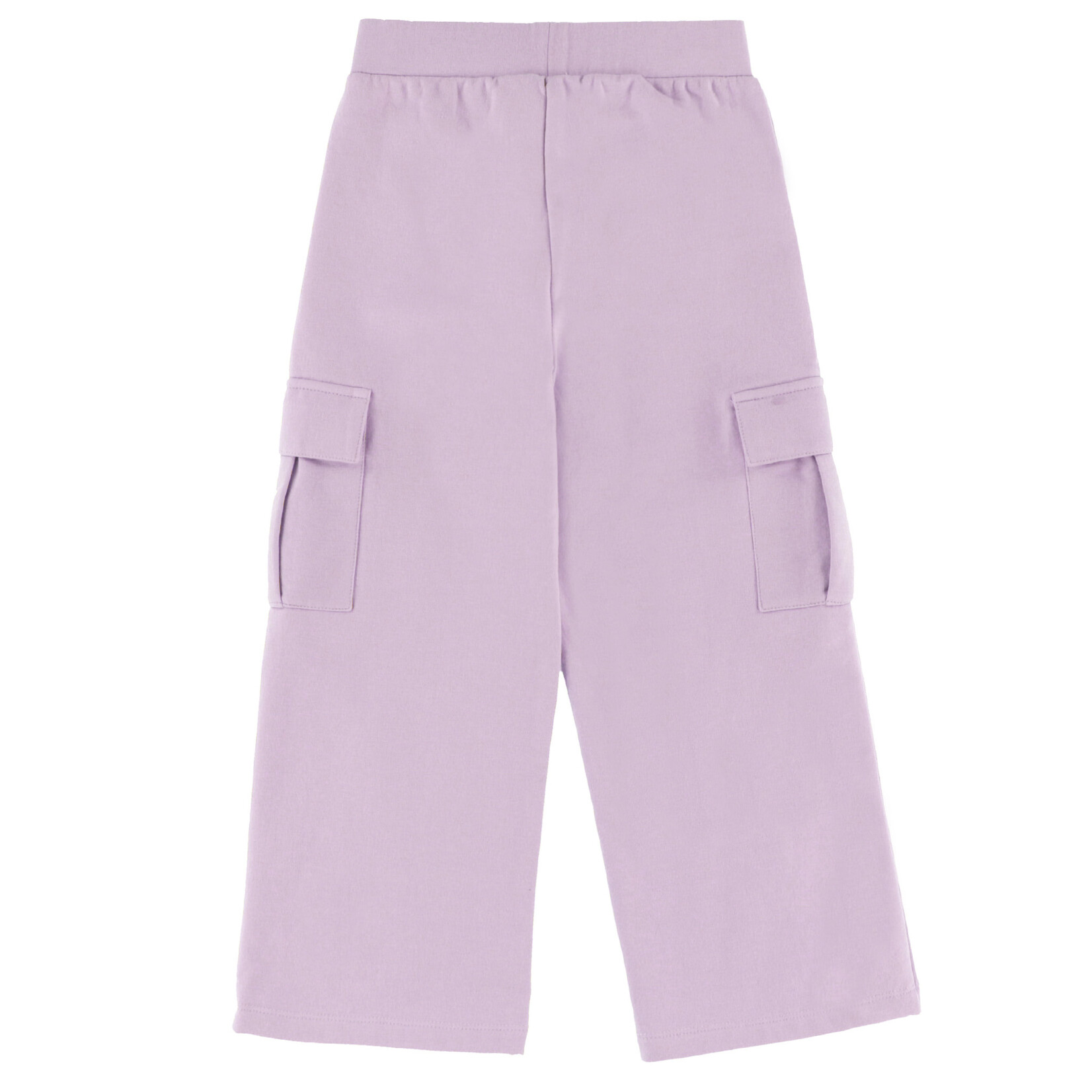 Nanö NANÖ - Pantalon de jogging lilas style cargo à jambes larges 'Bonne Journée'