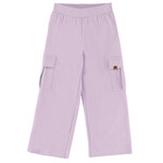 Nanö NANÖ - Pantalon de jogging lilas style cargo à jambes larges 'Bonne Journée'