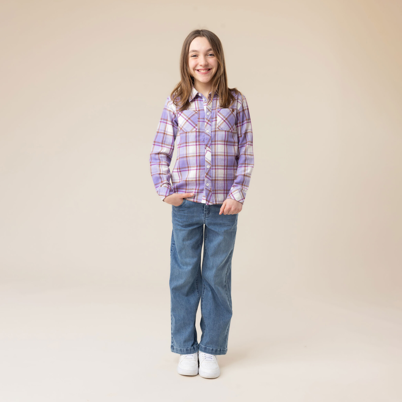 Nanö NANÖ - Wide-leg straight denim jeans 'Bonne Journée'