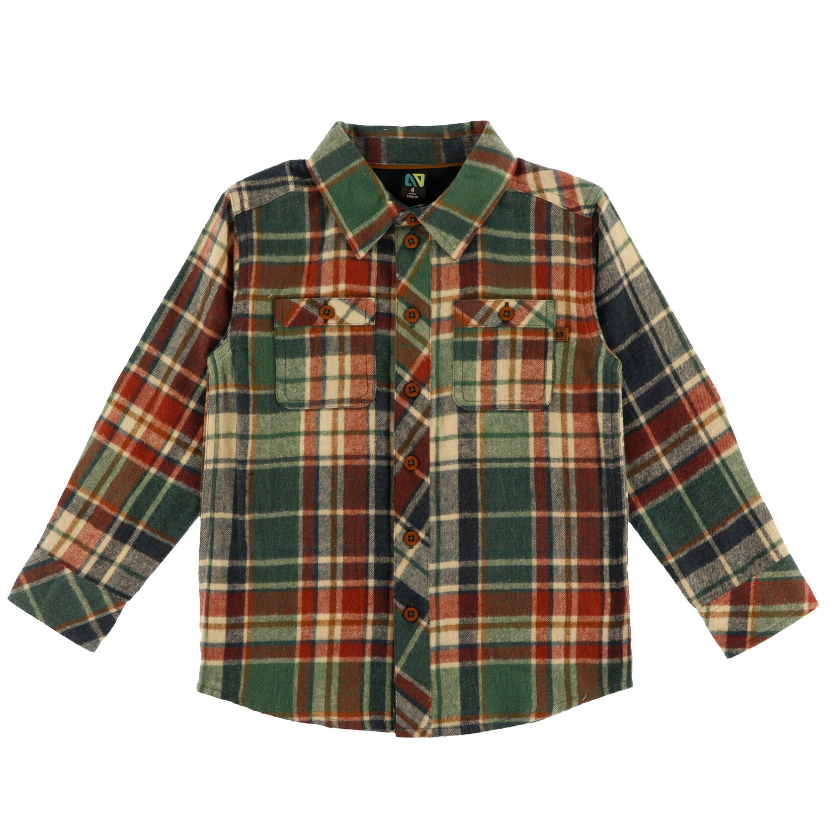 Nanö NANÖ -  Plaid Long-Sleeve Shirt  'Exploration du nord!'