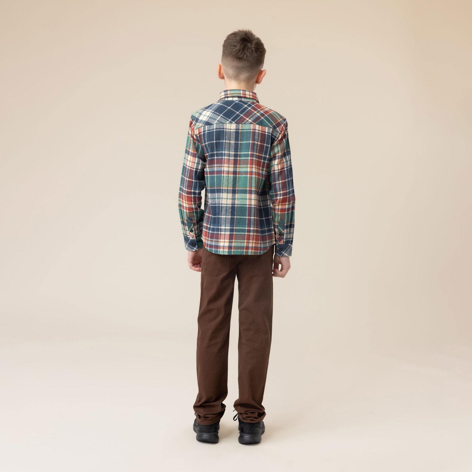 Nanö NANÖ -  Plaid Long-Sleeve Shirt  'Exploration du nord!'