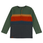 Nanö NANÖ -  Striped Long-Sleeve T-Shirt  'Exploration du nord!'
