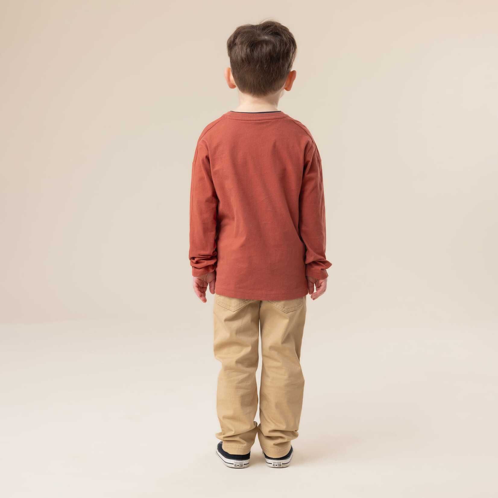 Nanö NANÖ - T-shirt à manches longues avec imprimé nature  'Exploration du nord!'