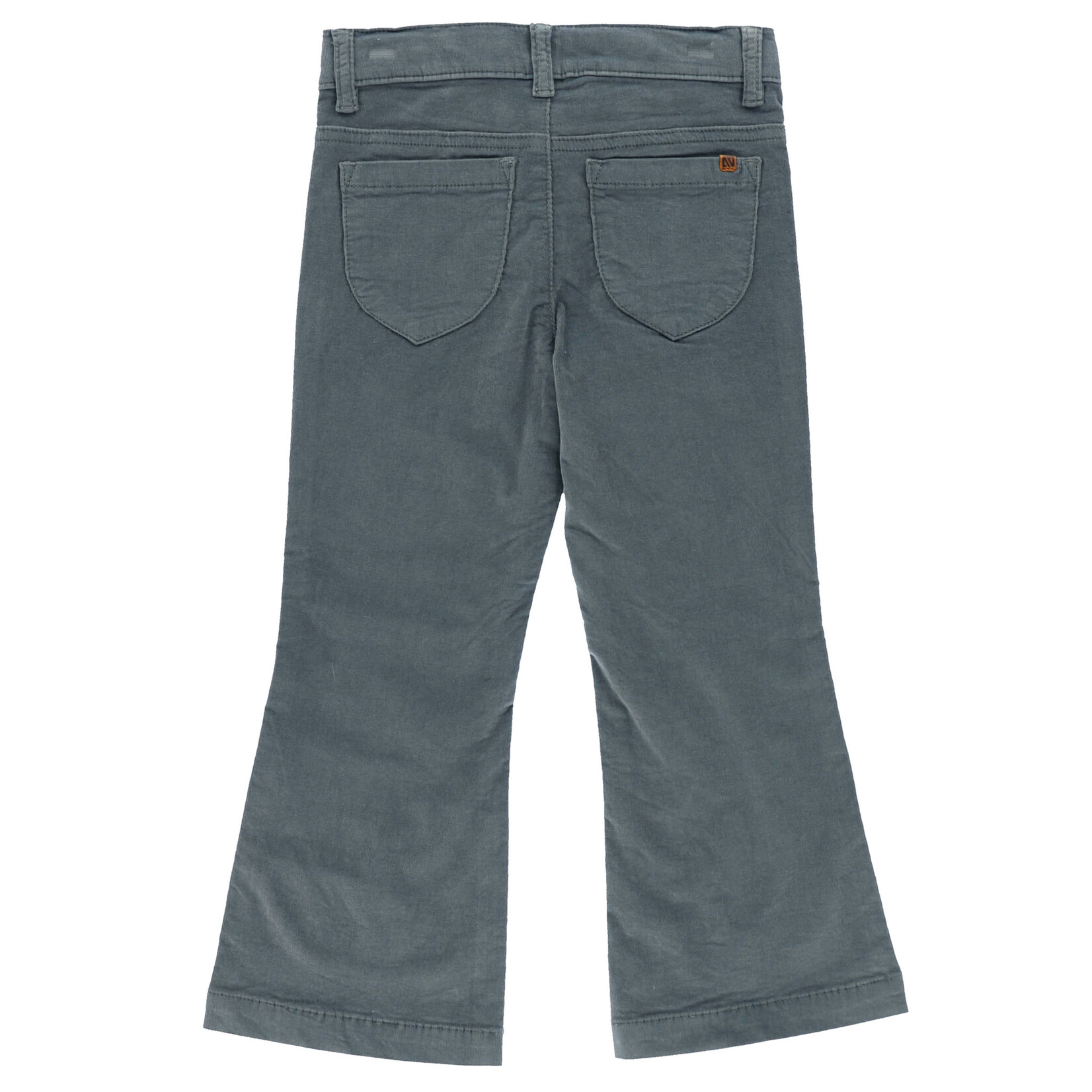Nanö NANÖ - Pale blue stretch corduroy trousers ' Journée en Fleurs'
