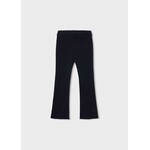 Mayoral MAYORAL - Black ribbed flared leggings