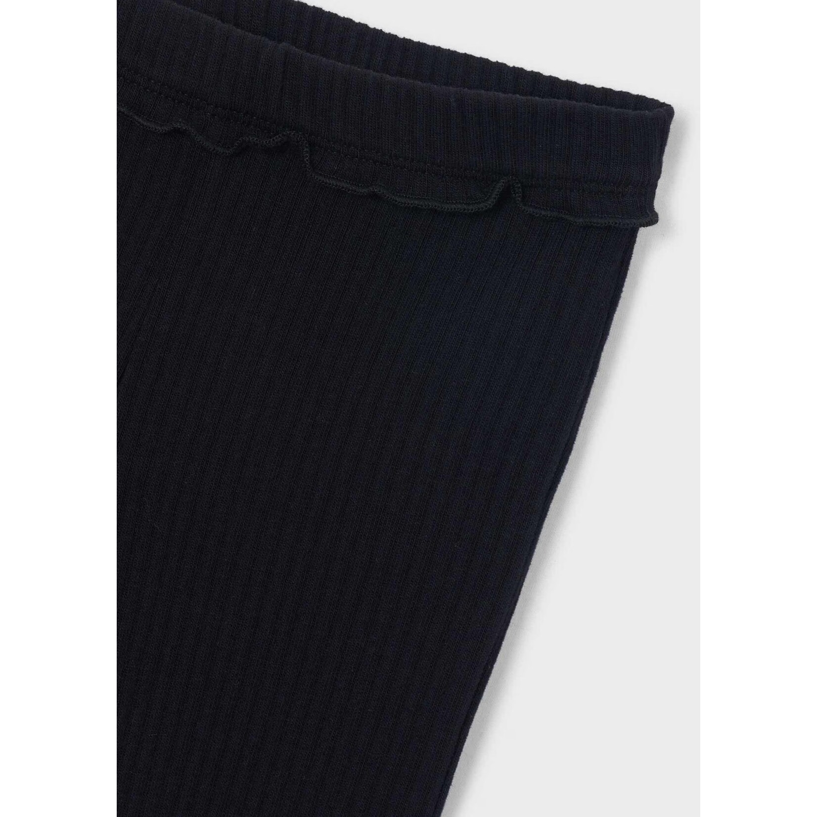 Mayoral MAYORAL - Legging noir évasé côtelé
