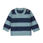 Mayoral MAYORAL - Chandail de style pull avec rayures bleu foncé et pâle